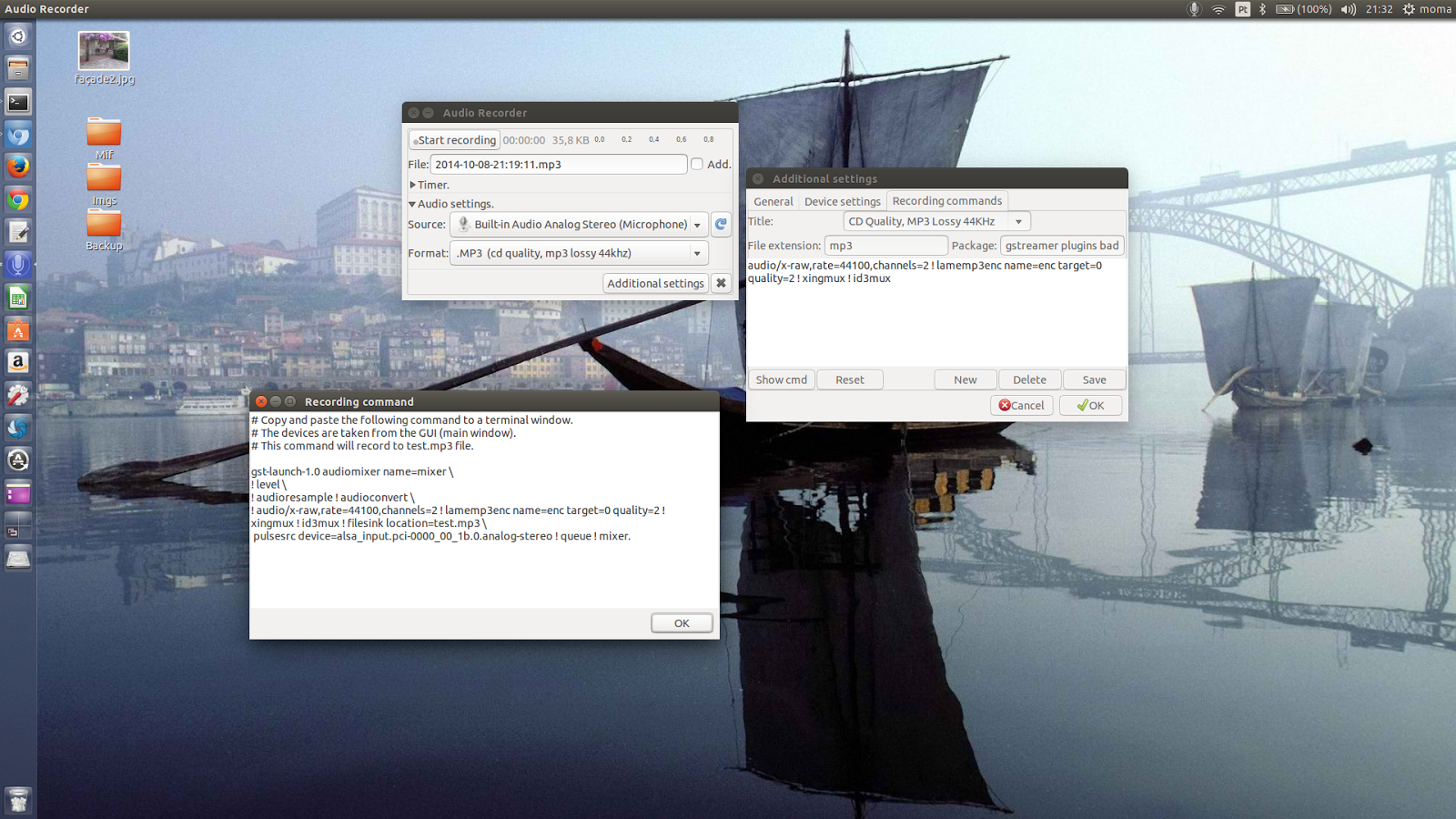 Install Audio Recorder 1.5.4 in Linux Ubuntu 14.04, 14.10 and Linux ...